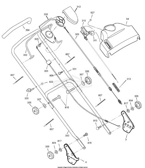 Snapper 880610x120n Erds16675 16 Euro Self Propelled Mower Parts