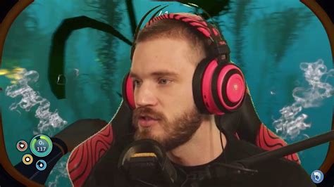 Pewdiepie Gets Scared By Fish In Subnautica Youtube