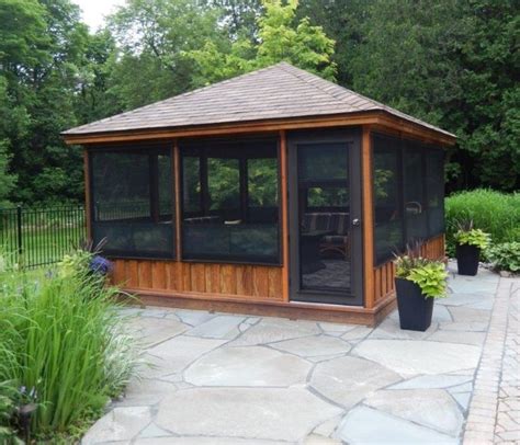 25 Best Collection Of Modern Screened Gazebos