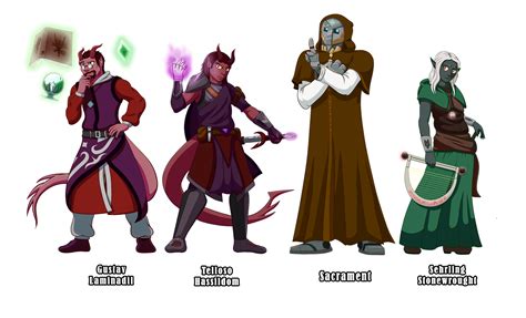 Funny/interesting d&d character design ideas. Character Design Challenge: DnD NPCs (2) by Rasarak on ...