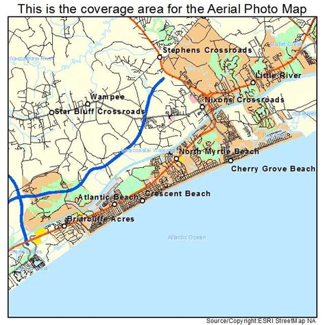 Map Of North Myrtle Beach - Maps Location Catalog Online