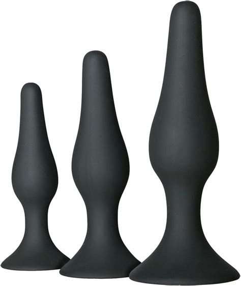 Easytoys Anal Collection Buttplug Set 3 Buttplugs 8 Cm315 Inch To