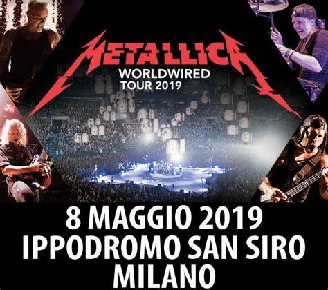 Metallica - Tour 2019 - 08/05/2019 - Milano - Lombardia - Italy ...