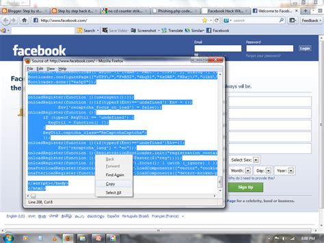 Step By Step Hack It All How To Hack Facebook Password O