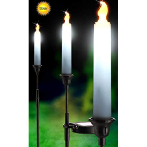 Solar Powered Candle Lights Ebay