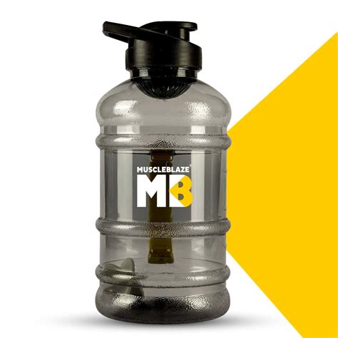 Buy Muscleblaze Gallon Water Bottle Gym Bcaa Protein Shaker Bottle With Blender Ball 1 5 L