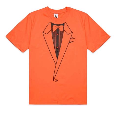 Saksfifthavenue.com has been visited by 100k+ users in the past month Off-White x Nike NRG A6 T-Shirt "Team Orange" - EUKICKS