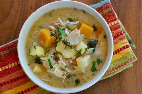 This easy keto dinner is not short on flavor! Chicken Pot Pie Soup - Real Healthy Recipes