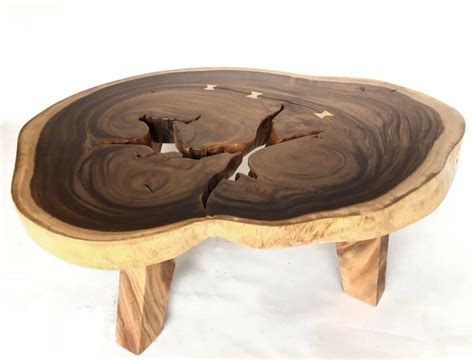 Made with solid wood and veneers. Free-Form Wood Coffee Table For Sale at 1stdibs