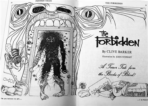 The Forbidden By Clive Barker Horror Bound