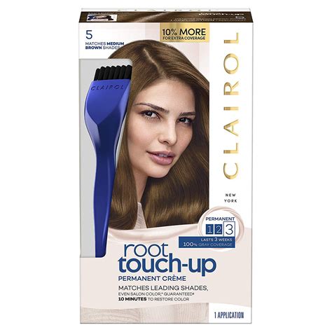 Clairol Nice N Easy Root Touch Up Color 5 Medium Brown 1 Kit