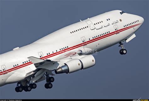 A6 Mmm United Arab Emirates Government Boeing 747 400 At Tokyo