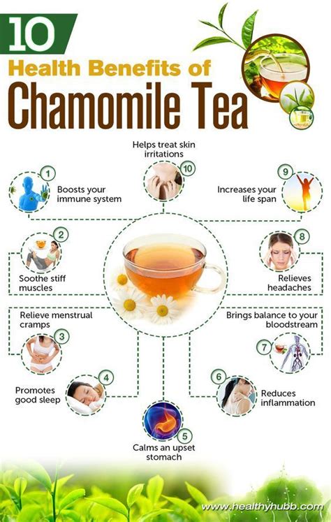 Types Of Tea For A Good Health Chamomile Tea Benefits Chamomile