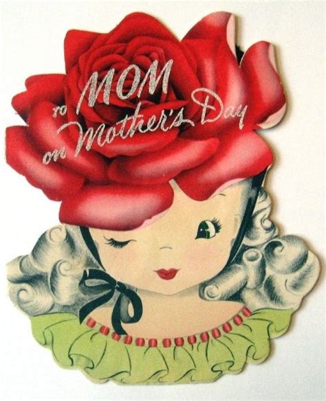 Vintage Mother S Day Card Mother Sday Vintage Greeting Cards Mothers Day Cards Vintage Cards
