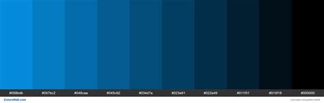 Shades Xkcd Color Azure 069af3 Hex Colors Palette Colorswall