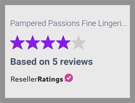 pampered passions fine lingerie reviews 5 reviews of resellerratings