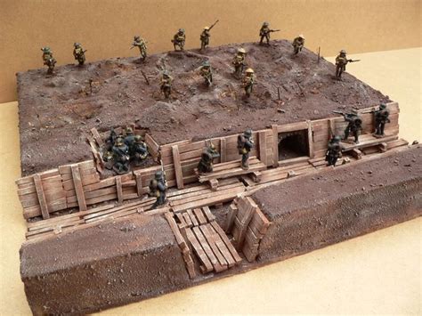 Ww Trenches Yahoo Image Search Results Military Diorama Diorama