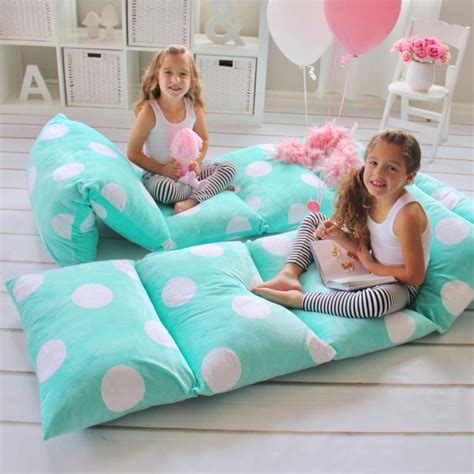 Inexpensive Floor Lounger Made From Pillows Kids Activities Blog