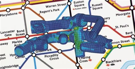 3d Map Of London Underground Tunnels United States Map