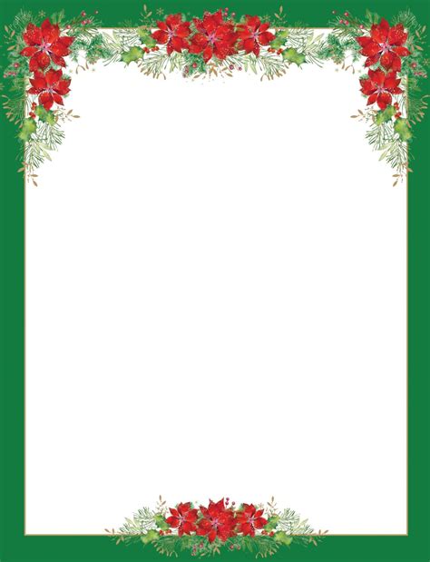 8 Best Printable Christmas Letterhead Paper Pdf For Free At Printablee