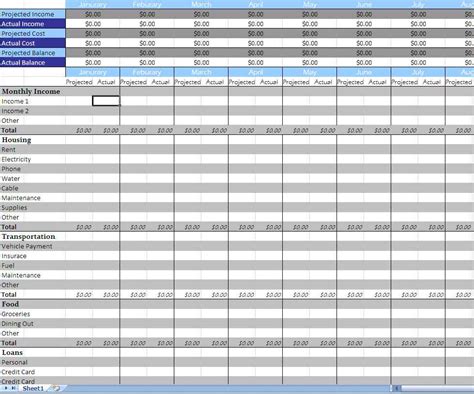 monthly expenses spreadsheet template monthly spreadsheet spreadsheet
