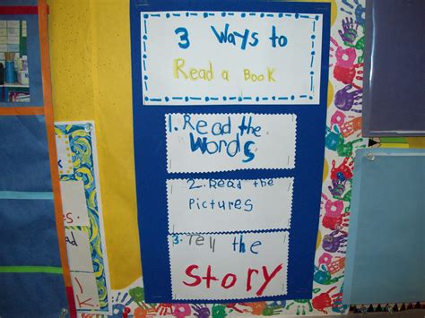 3 Ways To Read A Book Anchor Chart Made By First Graders Anchor