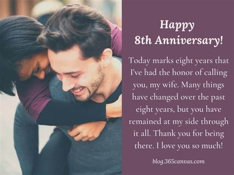 65 Great 8th Year Bronze Wedding Anniversary Quotes 365canvas Blog