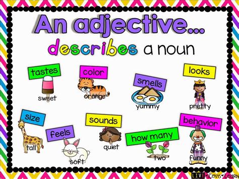 Lets Learn About Adjectives