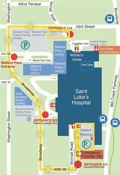 Saint Lukes Hospital Maternity Center Directions And Parking Saint Luke S Health System