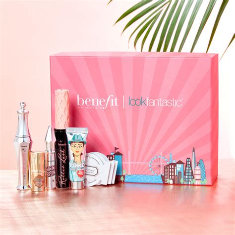Lookfantastic X Benefit Limited Edition Beauty Box Free Shipping Lookfantastic