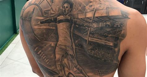 Tattoos are among humanity's most ubiquitous art forms. Leroy Sane's insane new back ink is the latest entry into ...