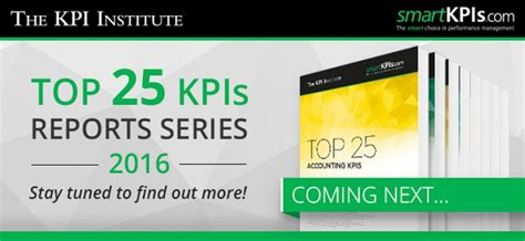 Performance Magazine New Top 25 Kpis Reports Series 2016 Extended Edition