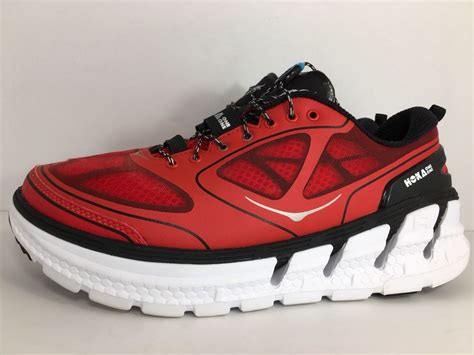 With every iteration, the arahi and gaviota rewrite history as a different class of stability shoes. HOKA ONE ONE M CONQUEST RUNNING SHOES FIERY RED MEN'S SIZE ...