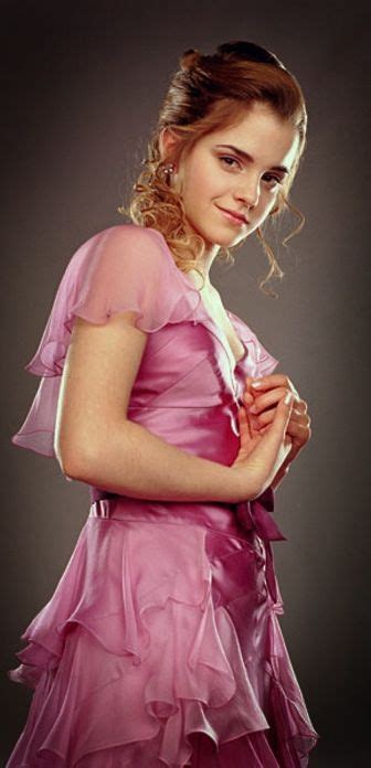 Emma Watson In Pink Dress Emma Watson