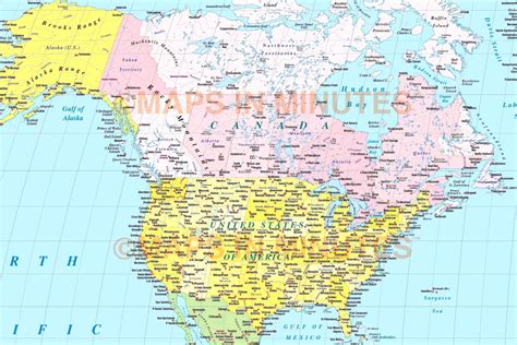 United States Map With Latitude And Longitude Map