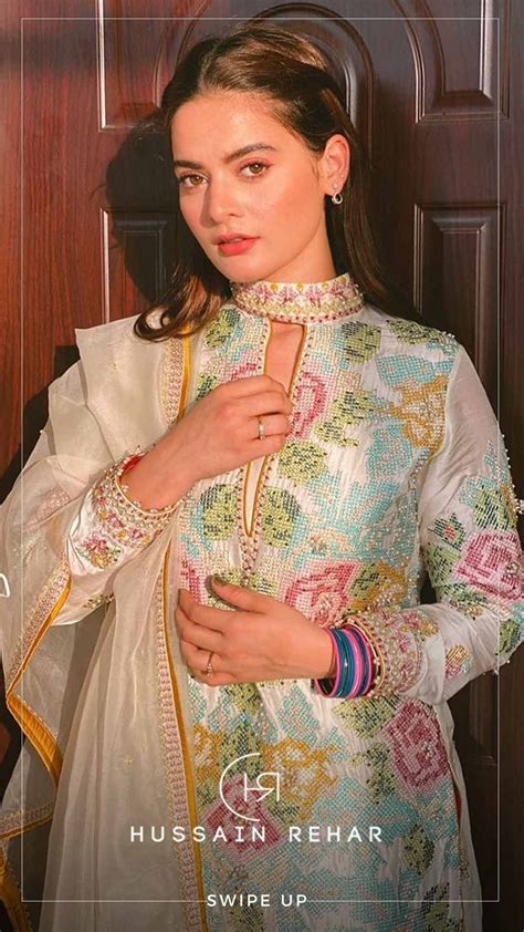 pakistani celebrities in hussain rehar ensemble pakistani outfits pretty outfits indian jewelery