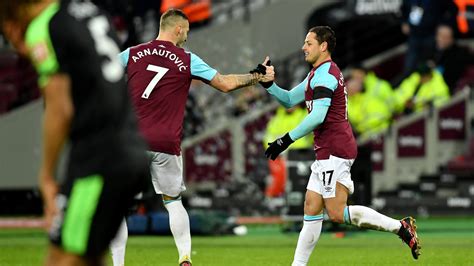 Javier Hernandez Ends Goal Drought To Preserve West Hams Unbeaten Run