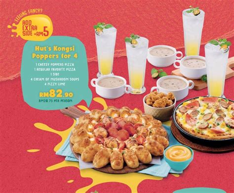 Di solo, ada zuppa soup menang dengan variant rasa chicken cheese dan variant rasa chicken. Harga Dan Ulasan Menu Pizza Hut Terbaru - Cheesy Popper Pizza