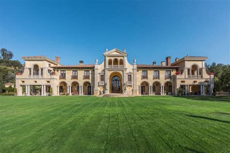 Villa Firenze 165 Million Mediterranean Mega Mansion In Beverly Park
