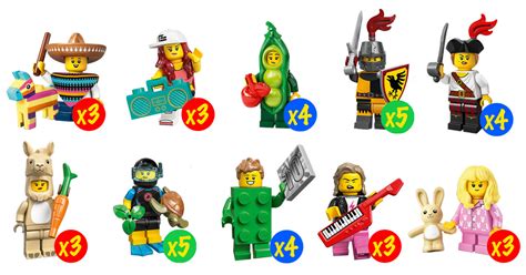 Brickfinder - LEGO Collectible Minifigure Series 20 Box ...