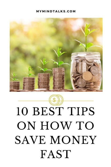 10 Best Tips On How To Save Money Fast My Mind Talks Saving Money