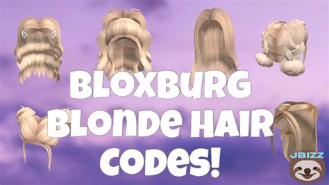Aesthetic Bloxburg Blonde Hair Codes Roblox Hot Sex Picture