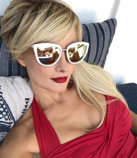 Holly Madison Holly Madison Frankie Mirrored Sunglasses