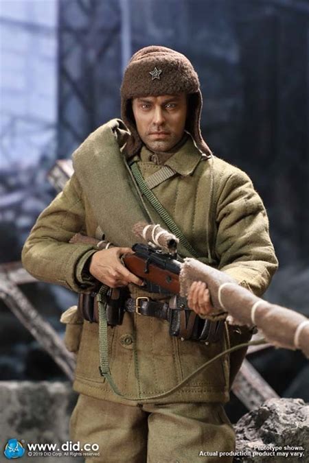 Zaitsev's accuracy with a rifle led to him becoming a sniper. Vasily Zaitsev - No Weathering Version - WWII Russian ...