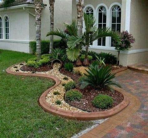 Wonderful Florida Landscaping Ideas Front Yards Curb Appeal Palm Trees