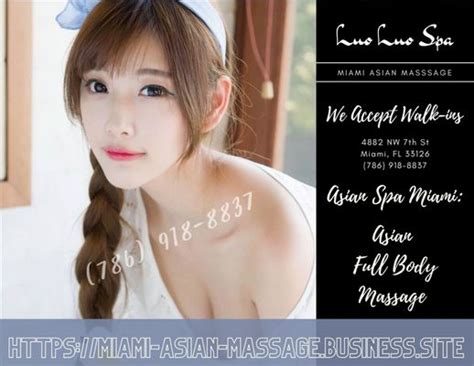 Miami Asian Massage Luo Luo Asian Spa Updated April 2024 4882 Nw 7th St Miami Florida
