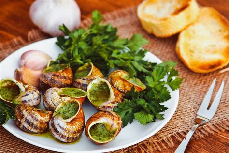 Escargots A La Bourguignonne Snails In Garlic Herb Butter Wine4food