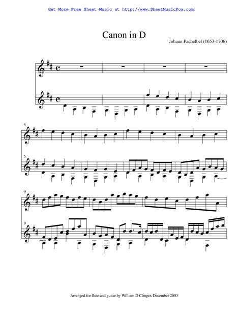 And the swan from carnival of the animals. Free sheet music for Canon and Gigue in D major (Pachelbel, Johann) by Johann Pachelbel