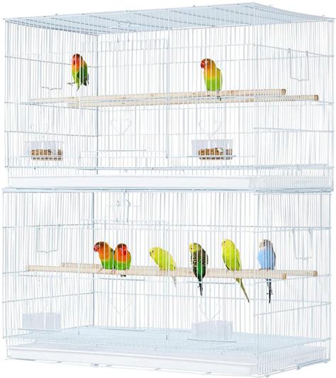 Yaheetech 30 Inch Stackable Flight Bird Cages For Parakeets