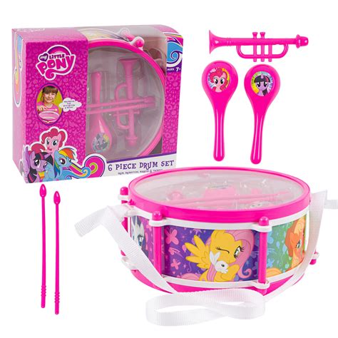 Wholesale 6pc My Little Pony Drum Kit Multicolor
